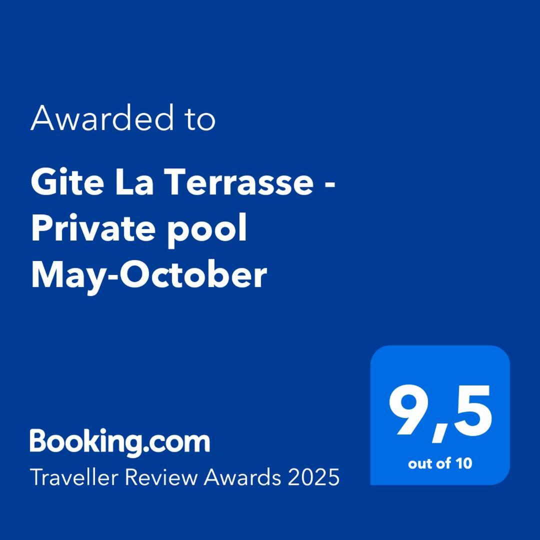 Gite La Terrasse - Private Pool Soturac Экстерьер фото